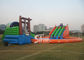 Kids N adults giant inflatable water park on land with big inflatable swimming pool N big octopus slide