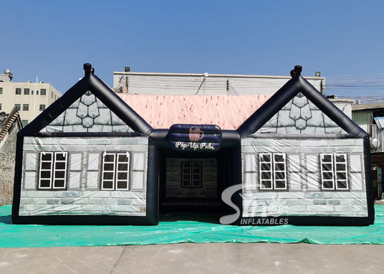 η συνήθεια Gaint 11x6m υπαίθριο σκάει επάνω την ιρλανδική διογκώσιμη σκηνή μπαρ με την πλήρη ψηφιακή εκτύπωση για την πώληση